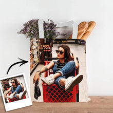 Personalise Photo Upload Design Your Own Double Sided Tote Bag