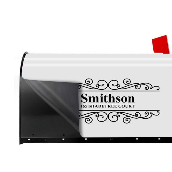 Personalized Text Mail Box Cover Number Address Custom Mailbox Cover