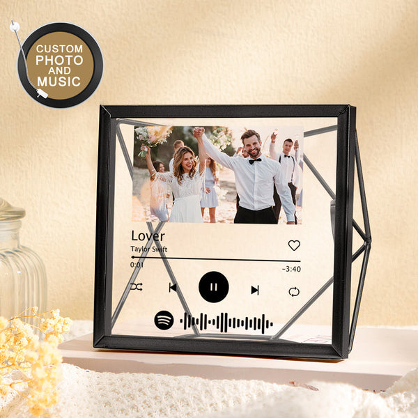 Custom Photo Spotify Acrylic Photo Frame Personalized Picture Gift