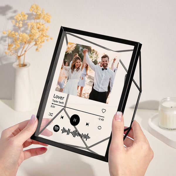 Custom Photo Spotify Acrylic Photo Frame Personalized Picture Gift