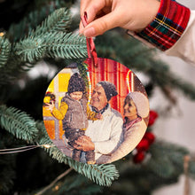 Personalized Family Photo Christmas Tree Ornament Custom Christmas Gift