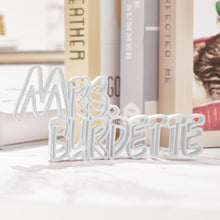 Custom 3D Name Plate Personalized Desk Name Plates Gift for Teacher or Colleague