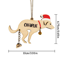 Personalized Funny Pooping Pooches Dog Ornament for Christmas Gifts