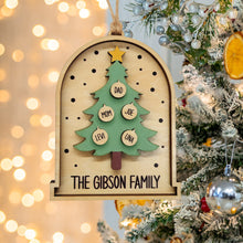 Custom Family Ornament Personalized Name Christmas Tree Ornament for Christmas Gifts