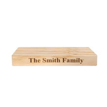 Personalized Engraved Wooden Base for Wooden Puzzle
