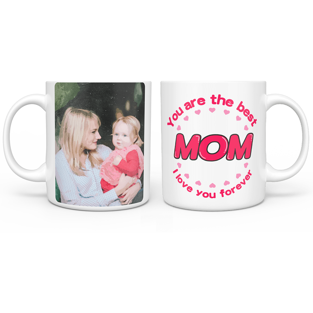 Customized Photo Mugs - Perfect Gift for Mother's Day