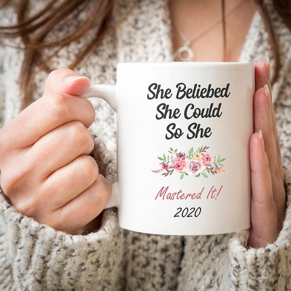 2020 Graduation Gift Custom Mug Mastered it