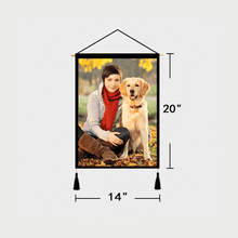 Custom Pet Photo Wall Tapestry Personalized Wall Hanging