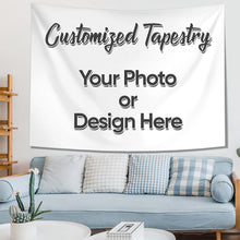 Custom Scenery Photo Tapestry Gift Short Plush Wall Decor Hanging Painting