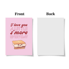 Funny I Love You S'more Cute Pun Valentine's Day Card - SantaSocks