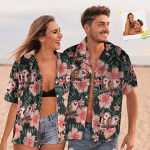 Custom Face Hawaiian Style Shirt Couple Outfit For Love