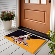 Custom Doormat With Your Pet's Photo - Cute Dog