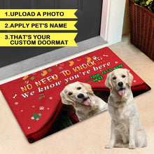 Customize Doormat With Your Pet's Photo And Name