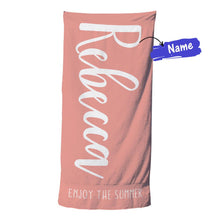 Hooded Bath Towel Beach Towel Custom Bath Towels with Name Sea World