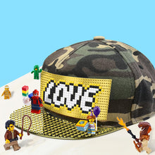 Custom Cap Building Block Puzzle Toy Baseball Cap Unisex for Kids and Adult