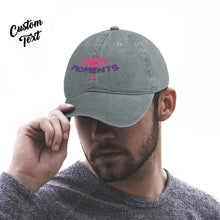 Custom Cap Personalised Baseball Caps with Text Adults Unisex Printed Fashion Cowboy Caps Gift
