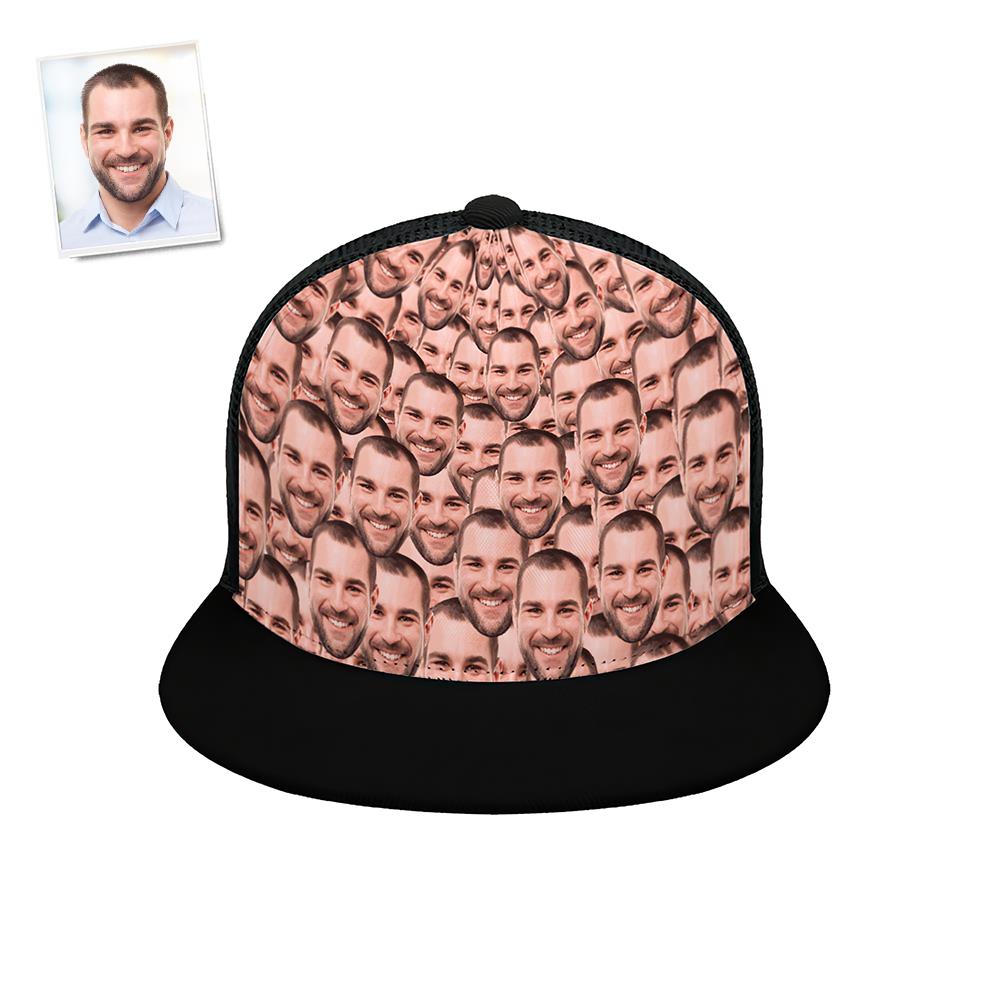 Custom Cap Personalised Mash Face Baseball Caps Adults Unisex Printed Fashion Caps Gift