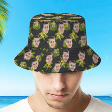 Custom Over Print Hawaiian Fisherman Hat Bucket Hat Beach Sports Hat