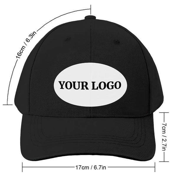 Custom Logo Cap Personalised Photo Baseball Caps Adults Unisex Printed Fashion Caps Gift