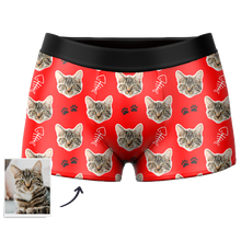 Men's Custom Cat Boxer Shorts 3D Online Preview