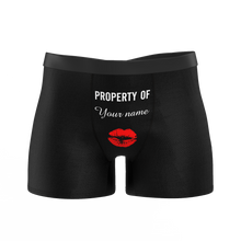 Father's Day Gifts - Custom Property of Yours Boxer Shorts