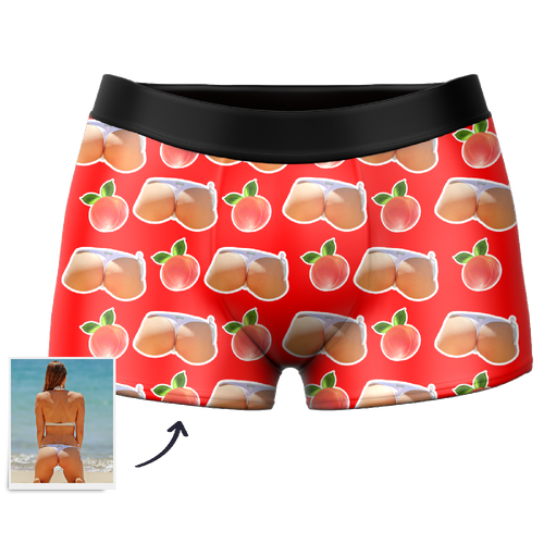 Men's Custom Booty Boxer Shorts