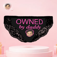 Custom Face Couple Underwear Yes Daddy Personalized Underwear Valentine's Day Gift