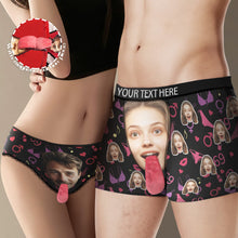 Custom Face Underwear Personalized Magnetic Tongue Underwear Valentine's Gifts
