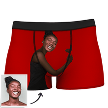 Men's Custom Face On Body Boxer Shorts 3D Online Preview - Dark Skin