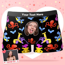 Custom Face Boxer Personalize XOXO Underwear Valentine's Gifts for Him - Balloon