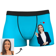 Custom Face Boxer Shorts - Love From Girlfriend