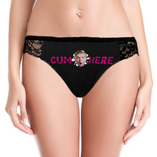 Custom Women Lace Panty Face Sexy Panties Women's Underwear - Cun Here - SantaSocks