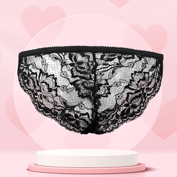 Custom Women Lace Panty Colorful Face Sexy Panties Sweet Gift