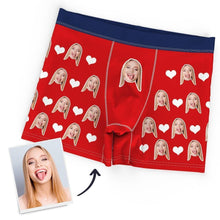 Heart And Face On Boxer Briefs