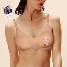 Custom Face Women Seamless Lingerie Personalized Women's Camisole Underwear Christmas Gift