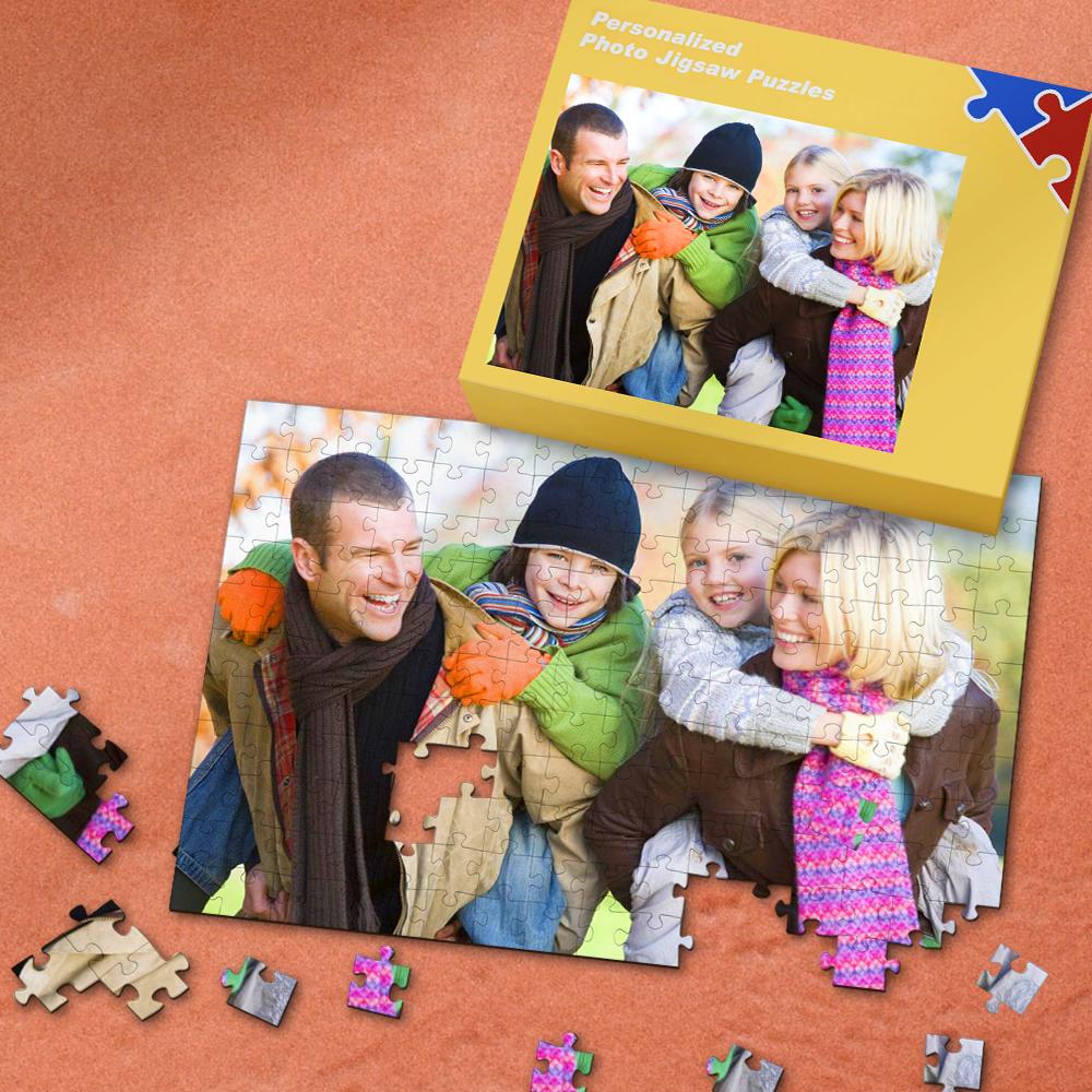Personalized Photo Jigsaw Puzzle Best Gift for Family  35-1000 Pieces