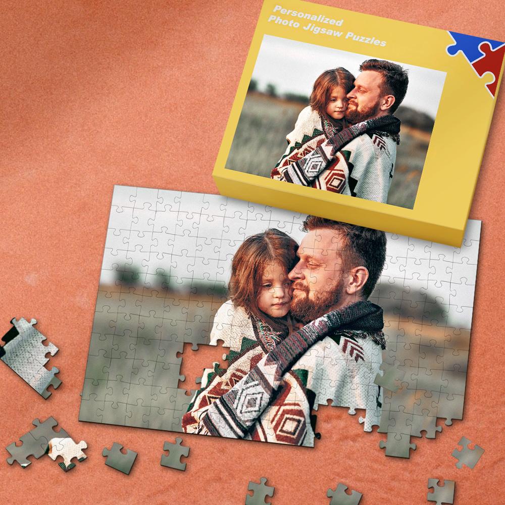 Custom Photo Puzzle Father's Day Gifts 35-1000 Pieces