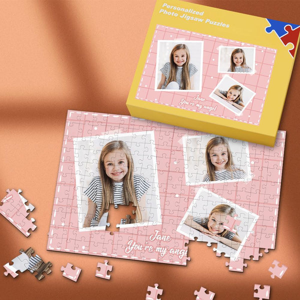 You Are My Angel Custom Photo Puzzle 35-500 Pieces
