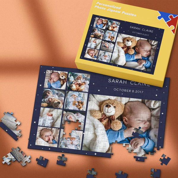 Custom Photo Puzzle Gift for Baby 35-500 Pieces