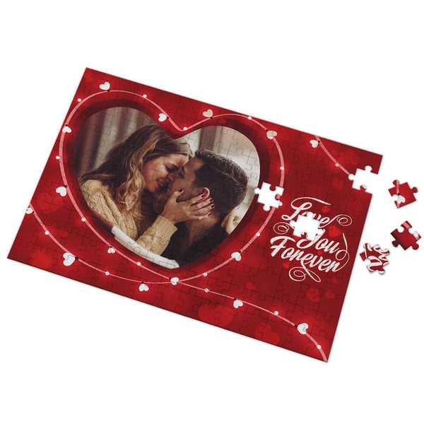Custom Love You Forever Photo Puzzle 35-500 Pieces