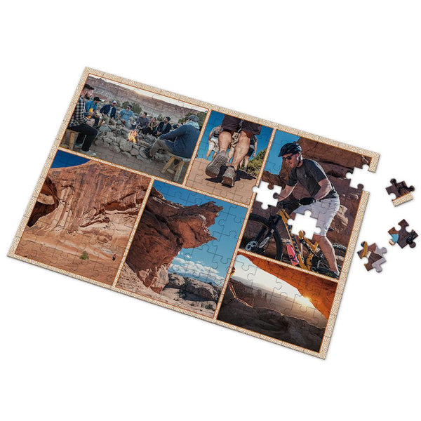 Custom Record Your Trip Photo Puzzle 35-500 Pieces