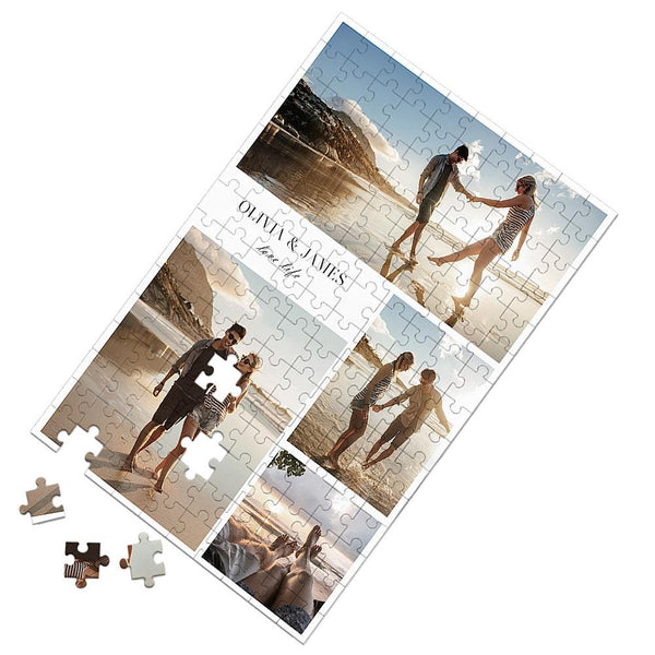 Graduation Gifts - Custom Photo Puzzle Love You and Life 35-500 Pieces