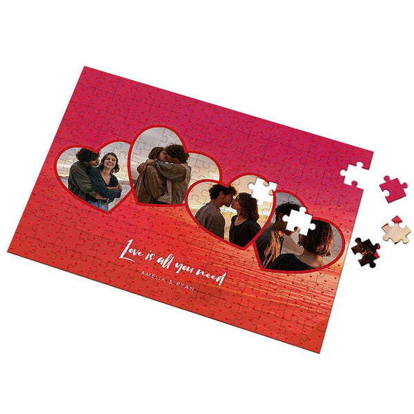 Love Is All Your Need Custom Photo Puzzle 35-500 Pieces