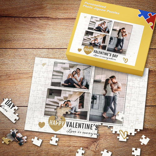 Custom Love Is Everywhere Gifts Photo Puzzle35-500 Pieces