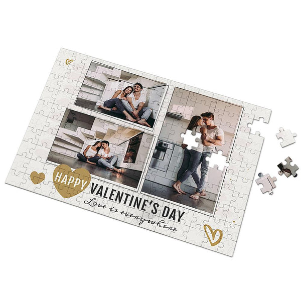 Custom Love Is Everywhere Gifts Photo Puzzle35-500 Pieces