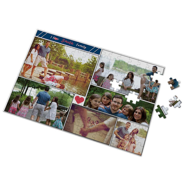 Custom Photo Puzzle Warm Family 35-500 Pieces