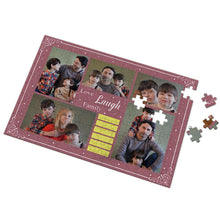 Custom Laugh Family Photo Puzzle Love 35-500 Pieces