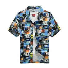 Hawaiian Shirts Lion Design Aloha Beach Shirts For Men