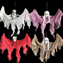 Mini Skeleton Ghost Hanging Ghost  Halloween Decoration - 6 Colors