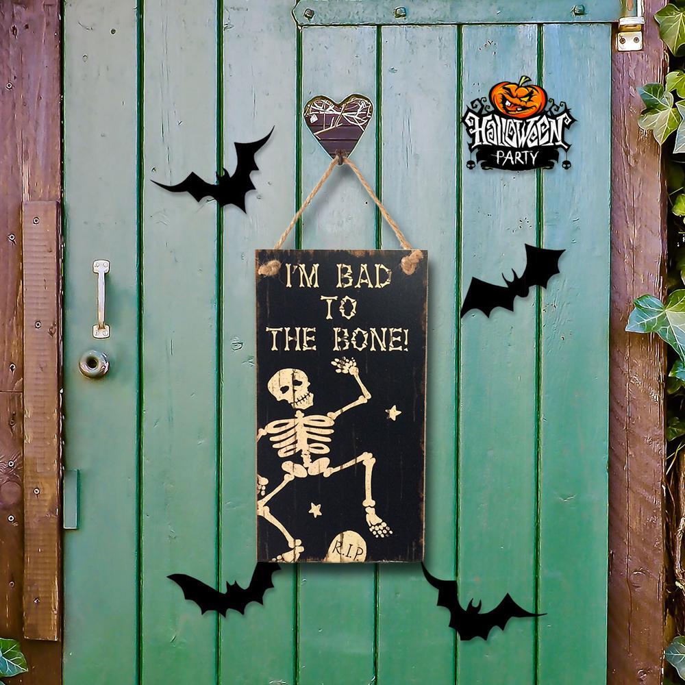 Halloween Party  Skull Pattern Door Decoration Gift For Halloween